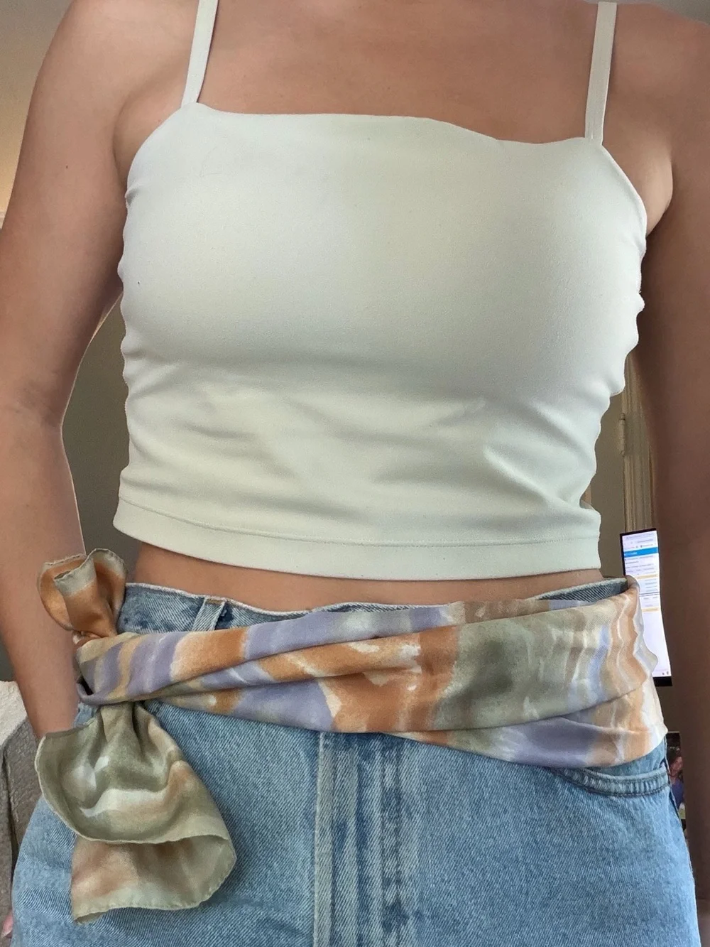Orange & Purple Scarf Accessory